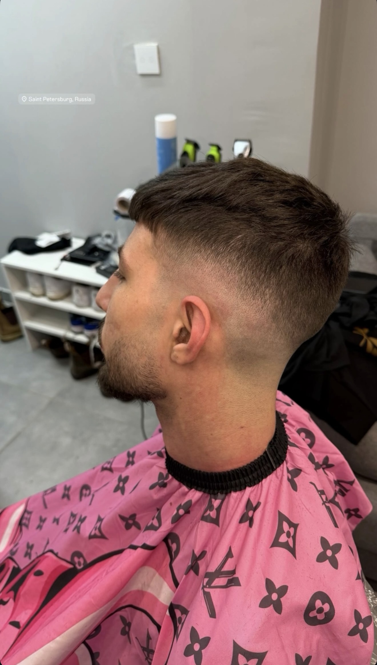 Fade haircut by The Barber Engineer