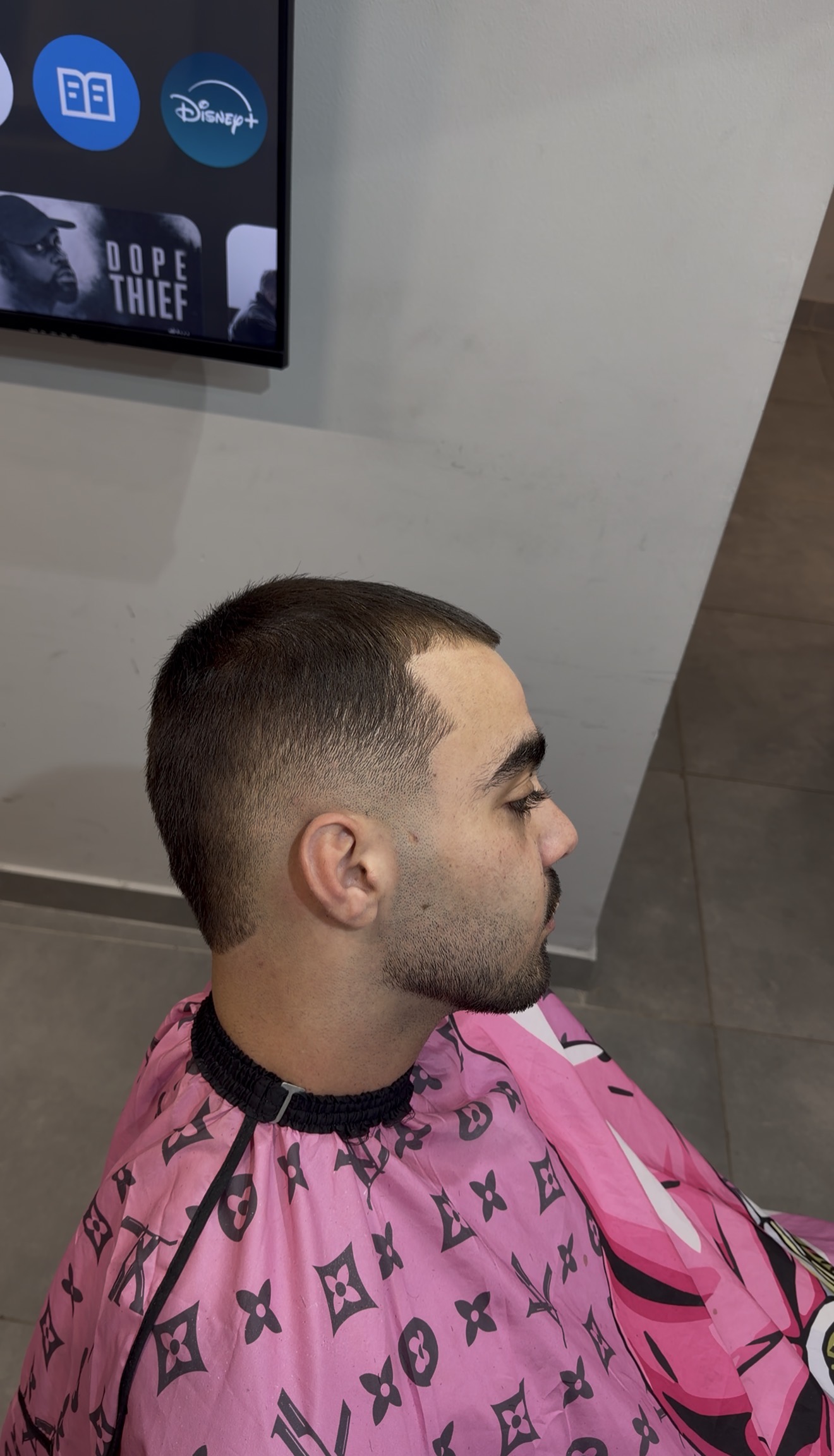 Haircut and beard by The Barber Engineer