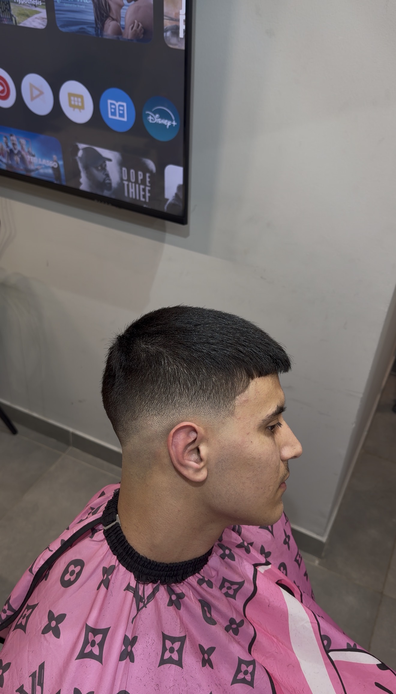 Fade haircut by The Barber Engineer