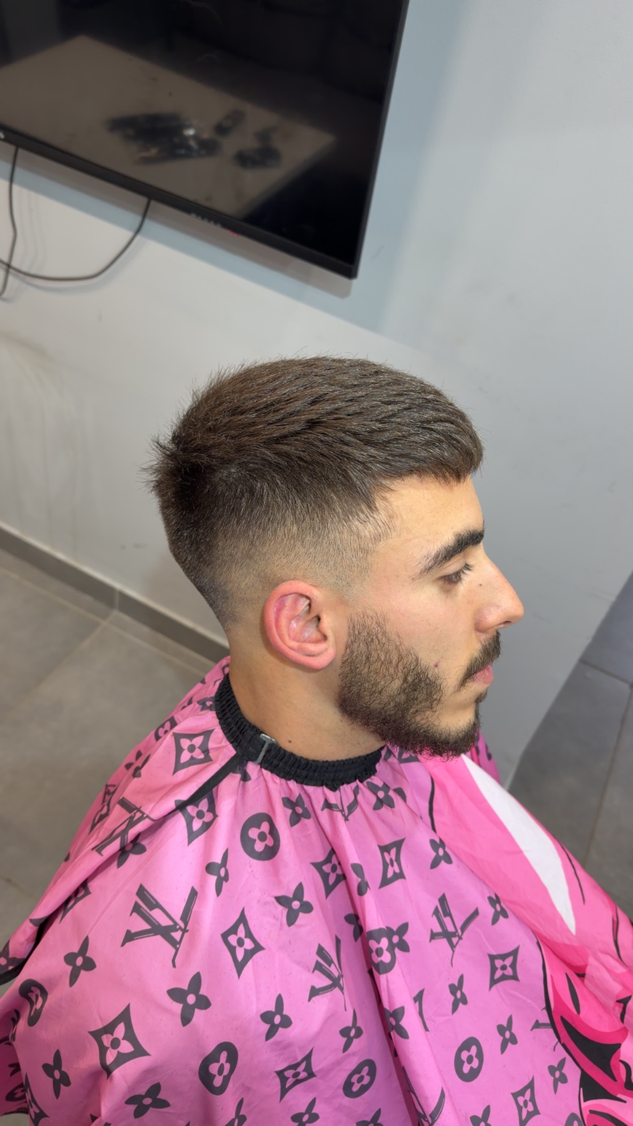 Haircut and beard by The Barber Engineer